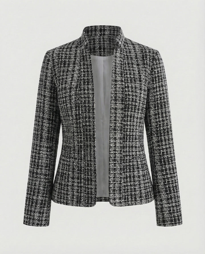 Damen Eleganter Blazer mit Tailliertem Schnitt | Drune
