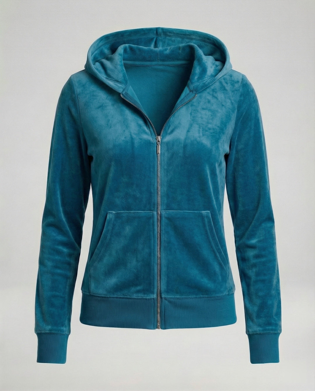 Freizeitkleidung Damen Velours Joggingjacke