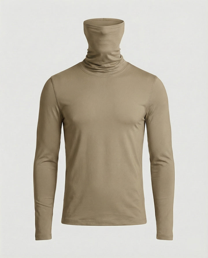 Herren Funktionsshirt mit hohem Kragen und innovativem Feuchtigkeitsmanagement Drune