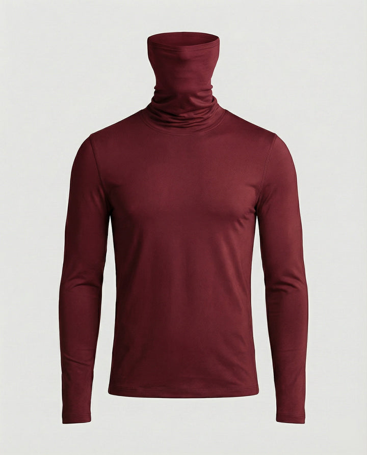 Herren Funktionsshirt mit hohem Kragen und innovativem Feuchtigkeitsmanagement Drune