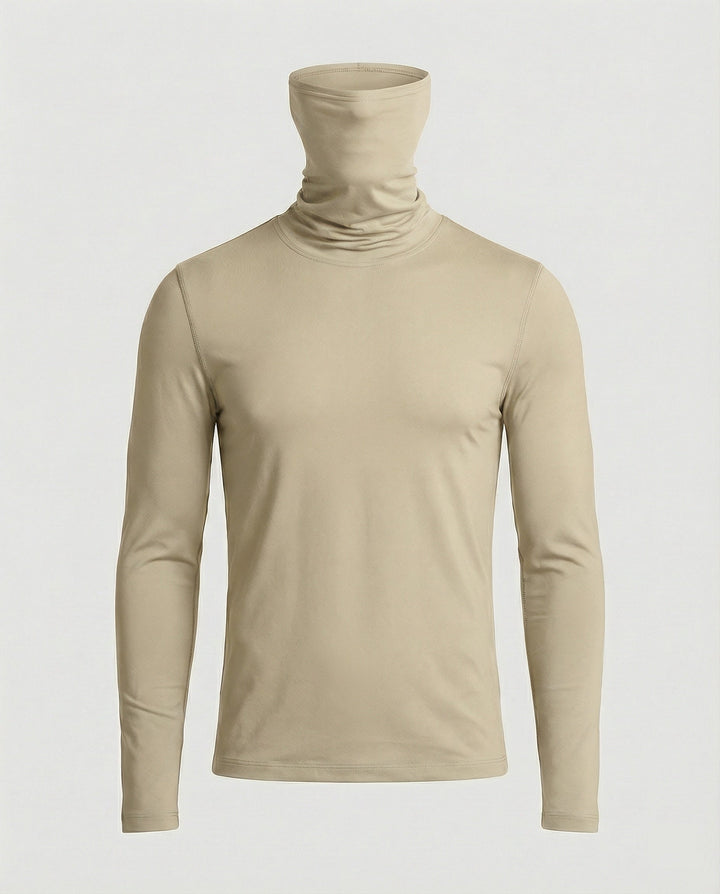 Herren Funktionsshirt mit hohem Kragen und innovativem Feuchtigkeitsmanagement Drune