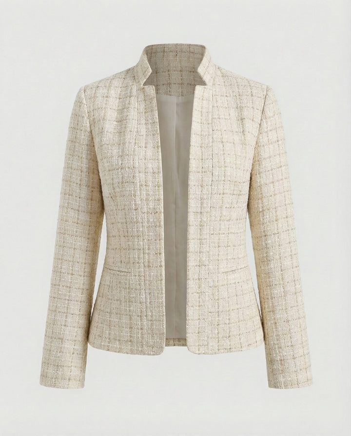 Damen Eleganter Blazer mit Tailliertem Schnitt | Drune