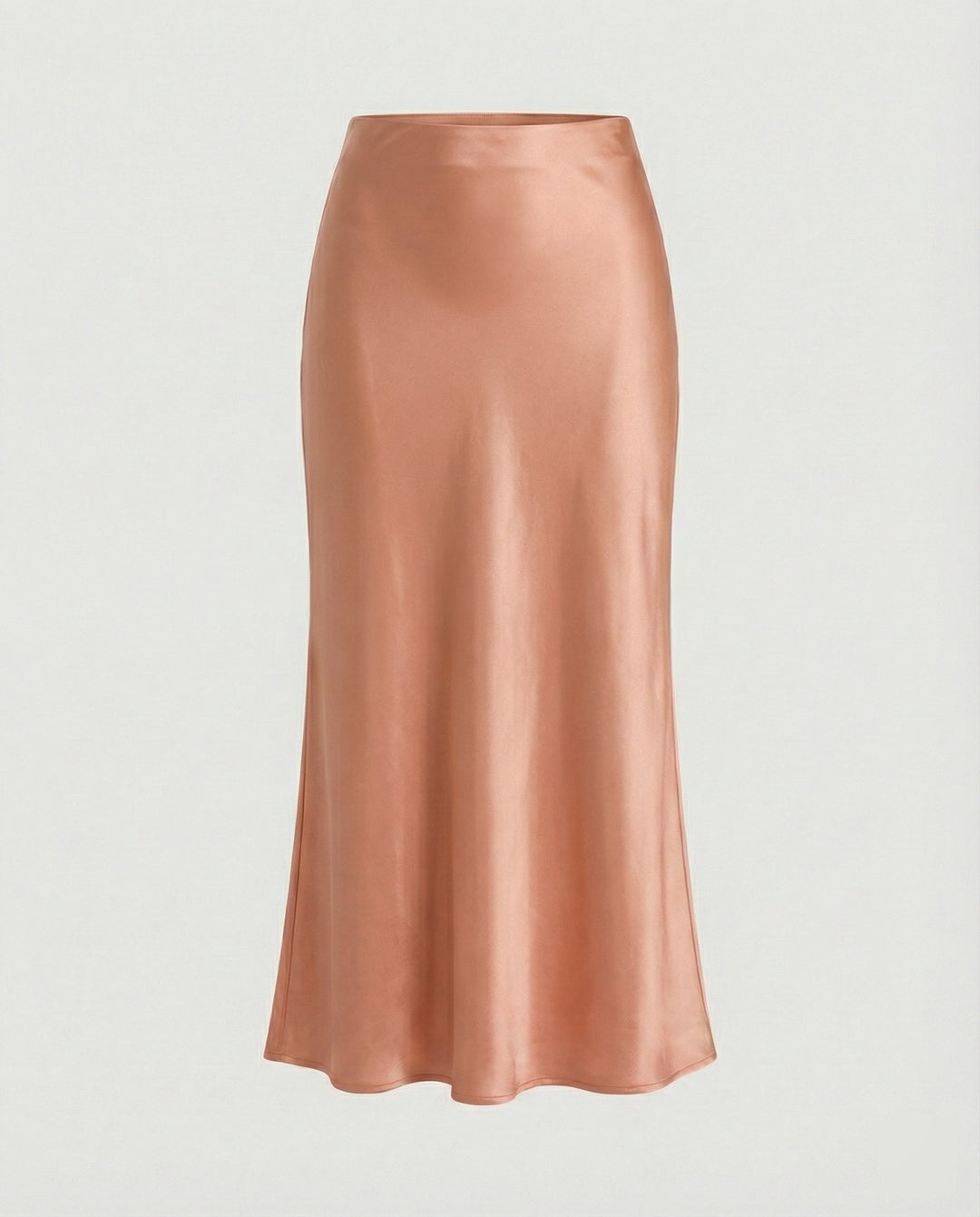Damen Longskirt aus glattem Satin von Drune