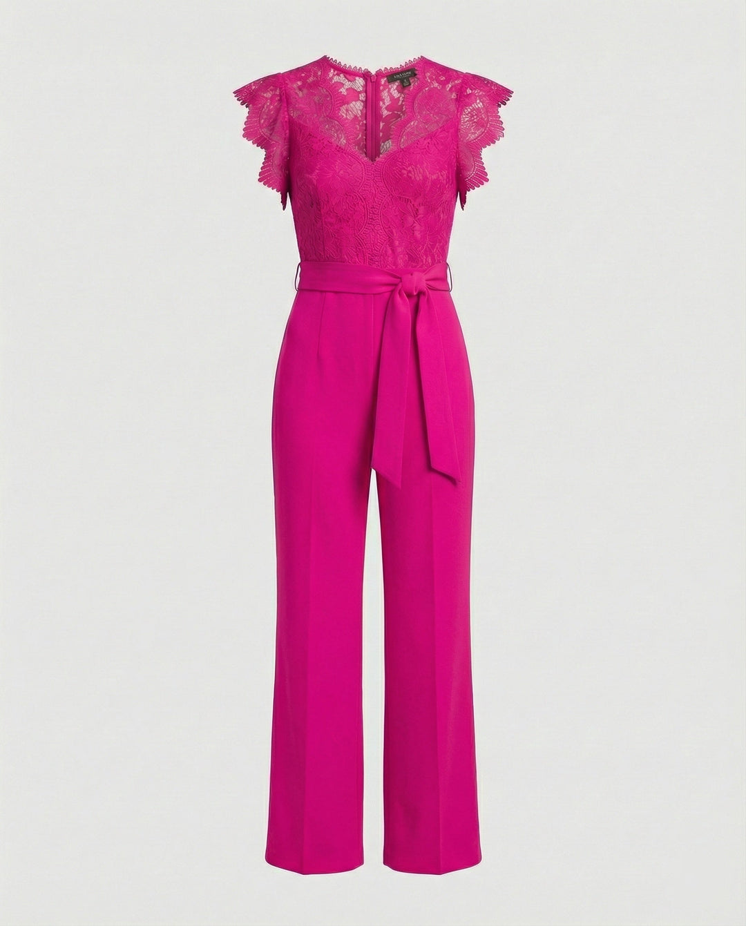 Damen Jumpsuit Spitze elegant weit