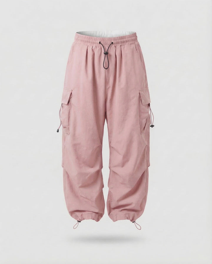 Damen Cargo Hose Leicht Weit