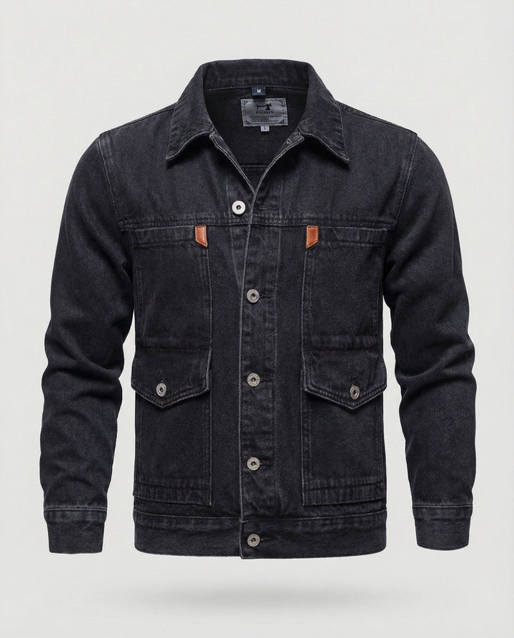 Herren Jeansjacke Denim Worker