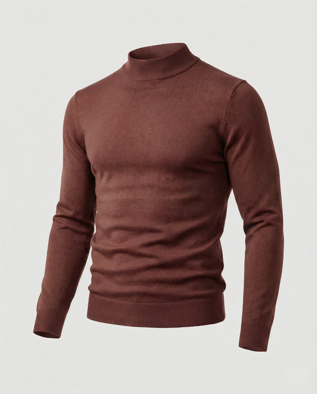 Herren eleganter Pullover mit Stehkragen Drune