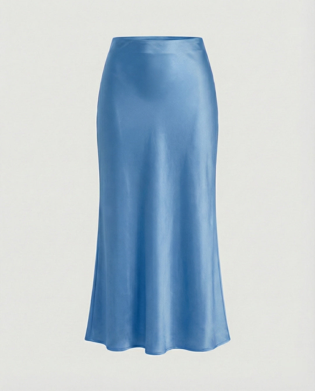 Damen Longskirt aus glattem Satin von Drune