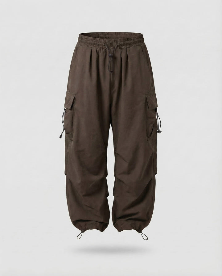 Damen Cargo Hose Leicht Weit