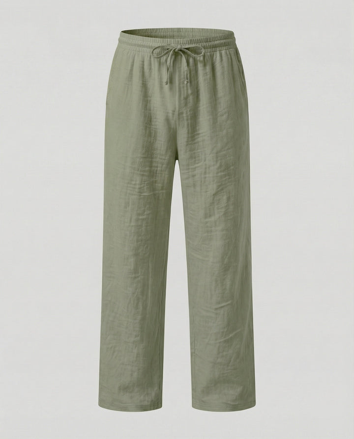 Herren lässige Leinenhose Drune
