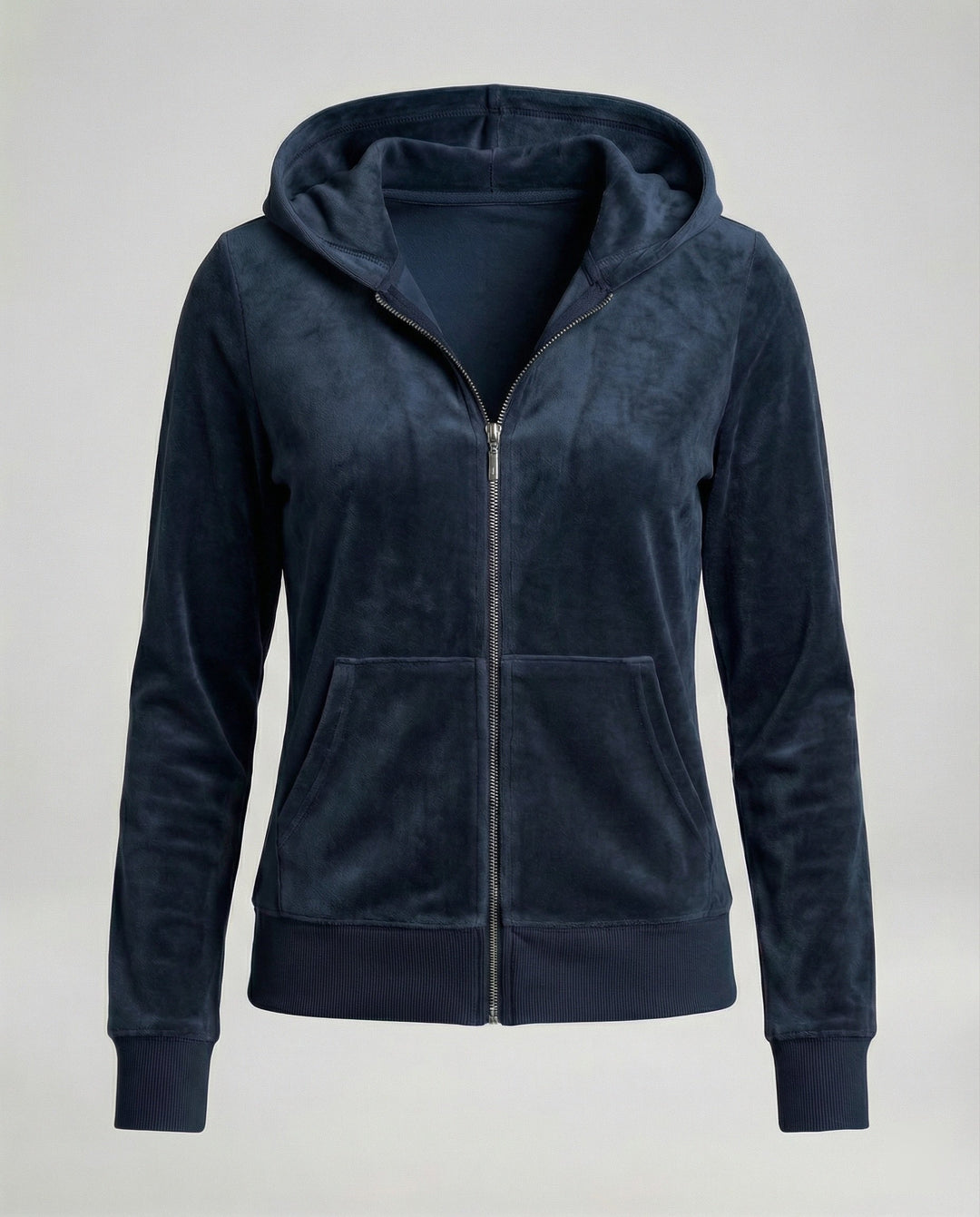 Freizeitkleidung Damen Velours Joggingjacke