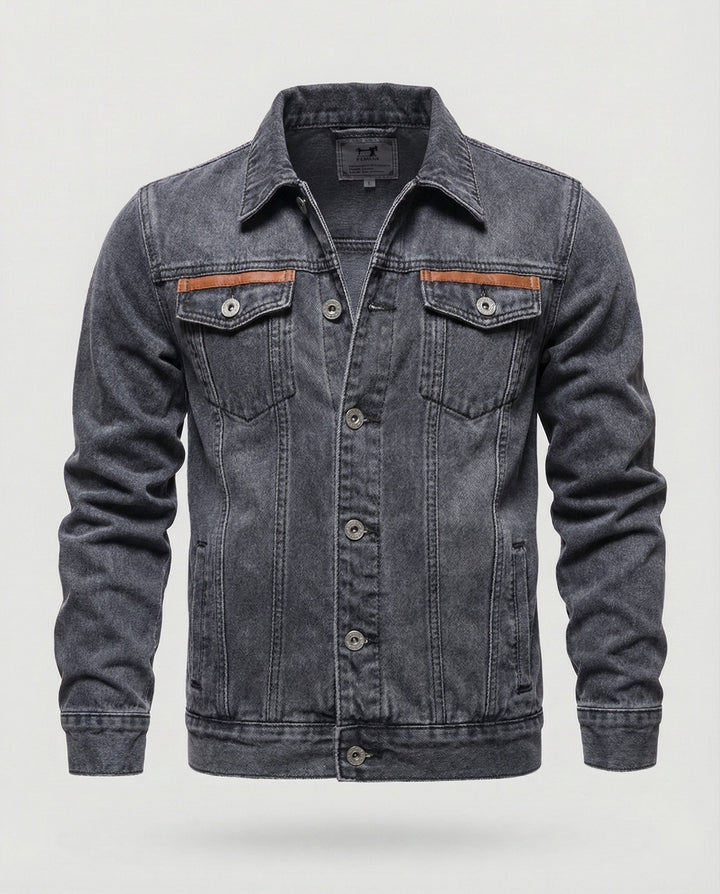 Herren Jeansjacke Denim Worker