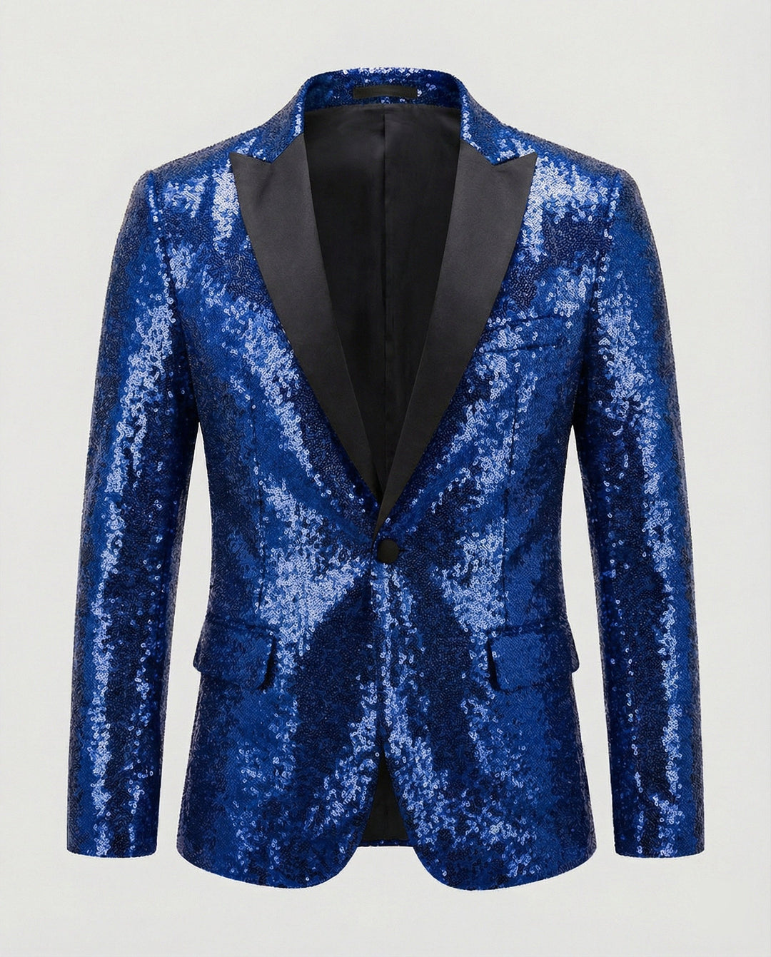 Drune | Glänzender Herren Pailletten Blazer