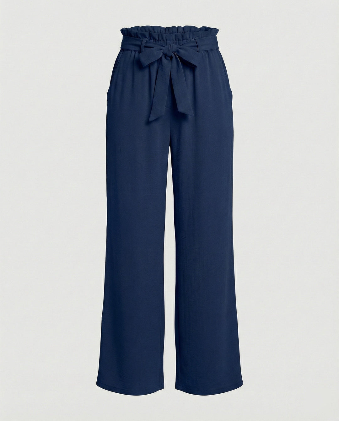 Damen Stoffhose Damen High Waist weit