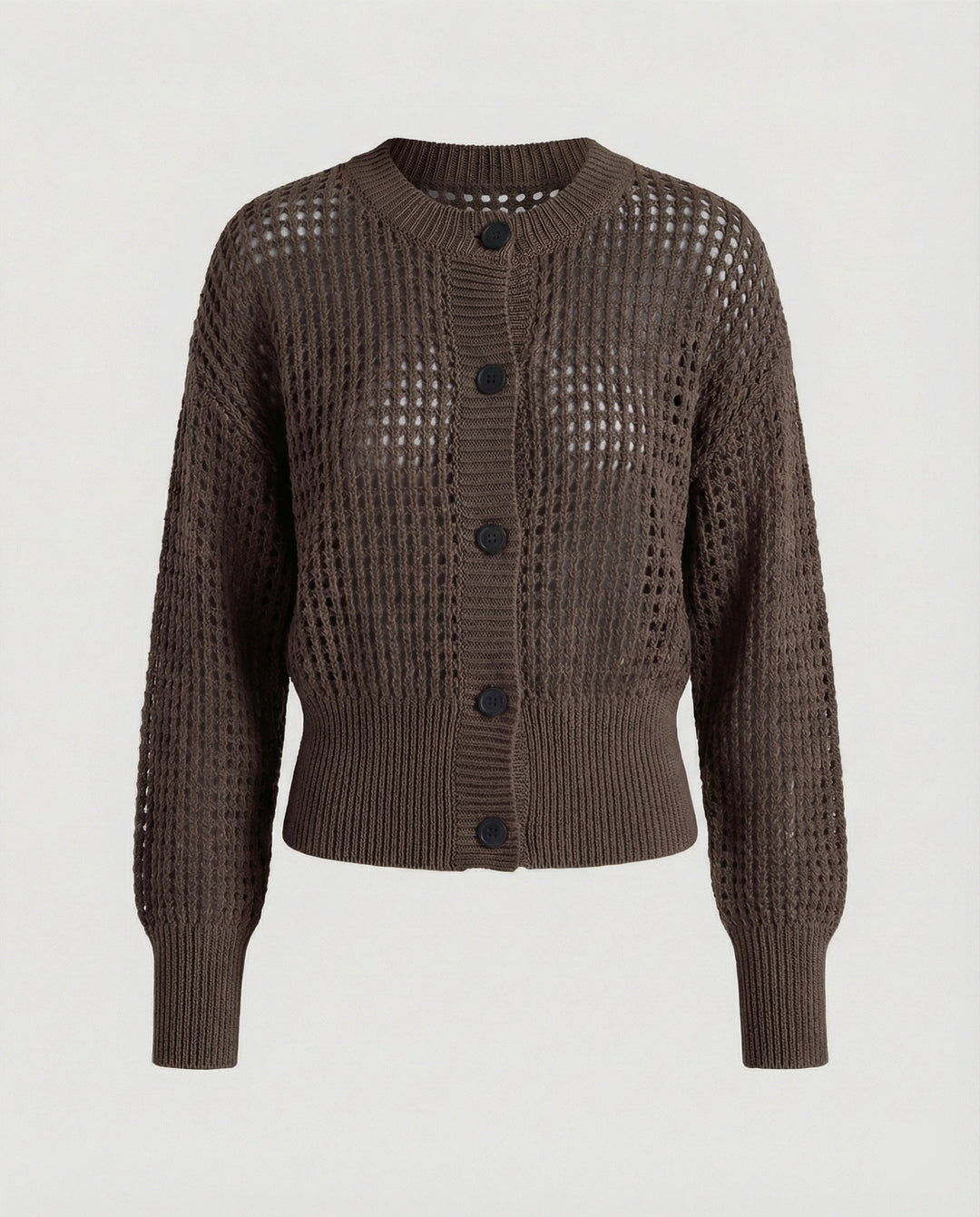 Damen luftiger Strickcardigan Drune