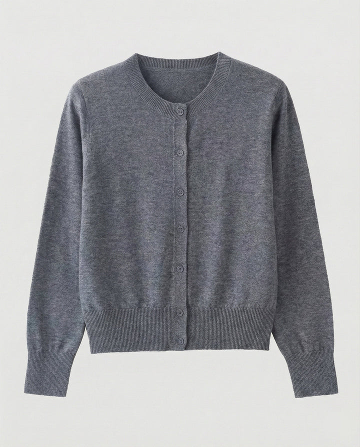 Strickjacke Damen klassisch mit feinem Strickdesign