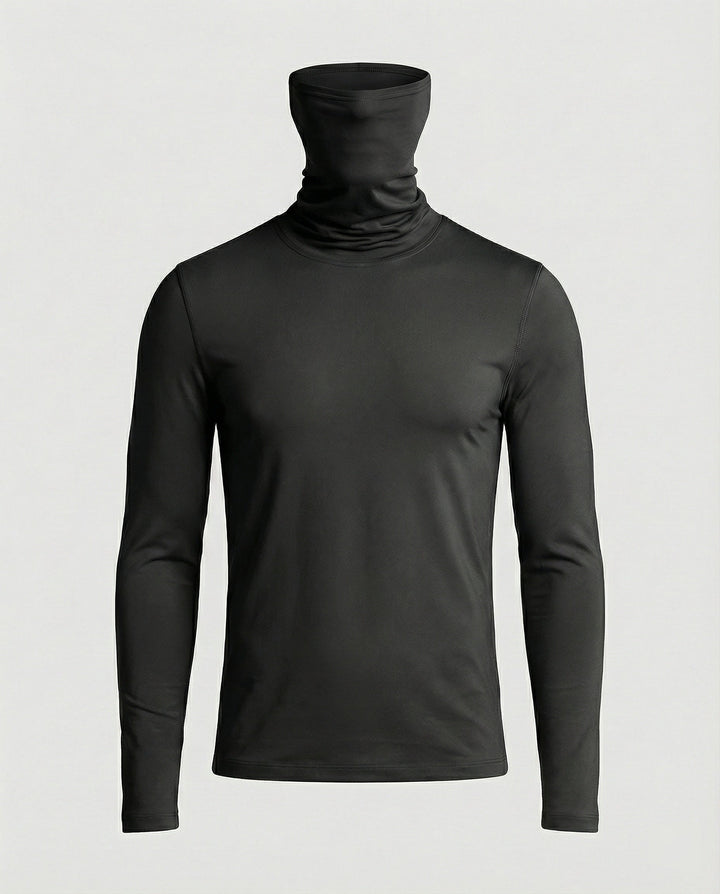 Herren Funktionsshirt mit hohem Kragen und innovativem Feuchtigkeitsmanagement Drune