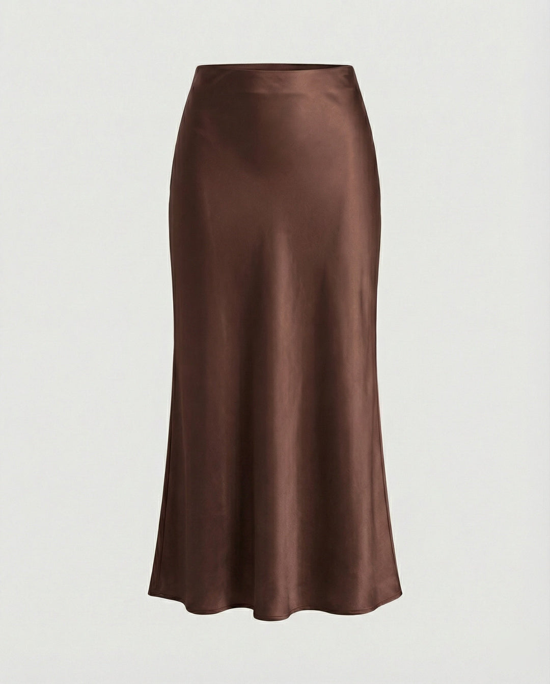 Damen Longskirt aus glattem Satin von Drune