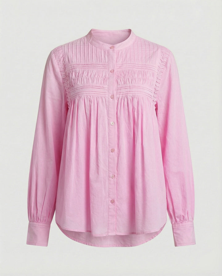 Romantische Baumwollbluse Damen