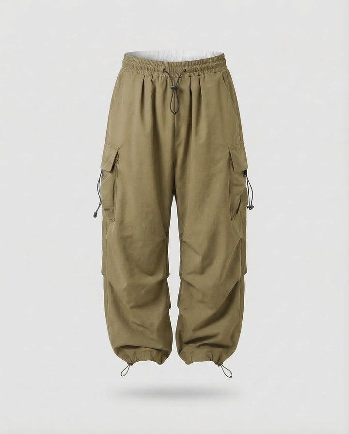 Damen Cargo Hose Leicht Weit