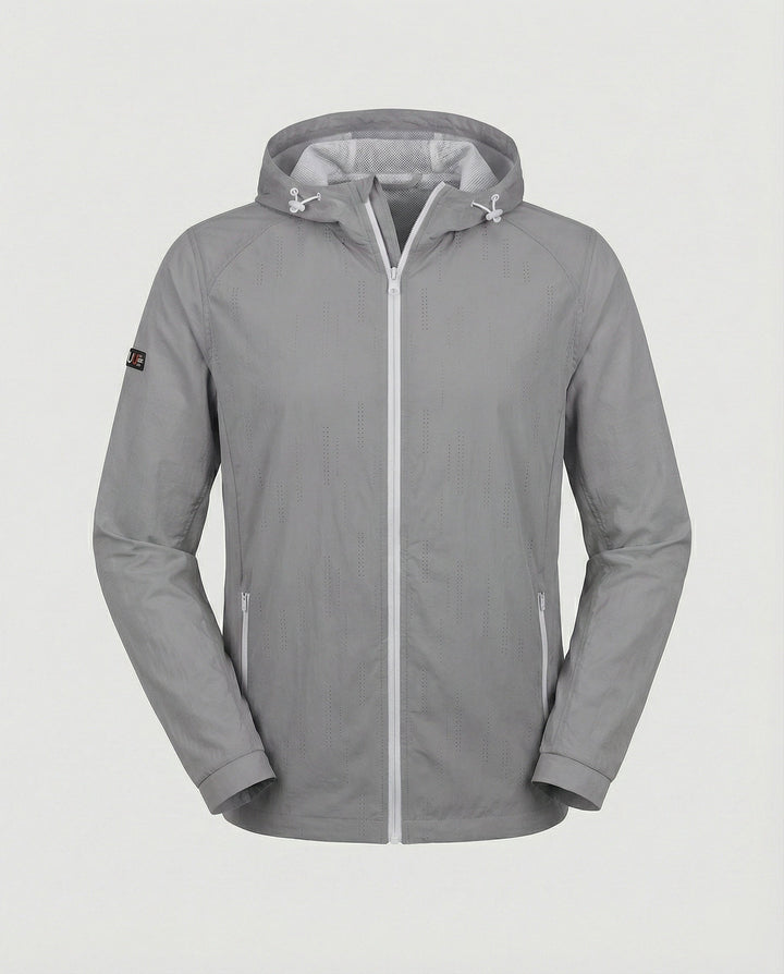 Laufjacke Atmungsaktiv Mit Reißverschluss Herren