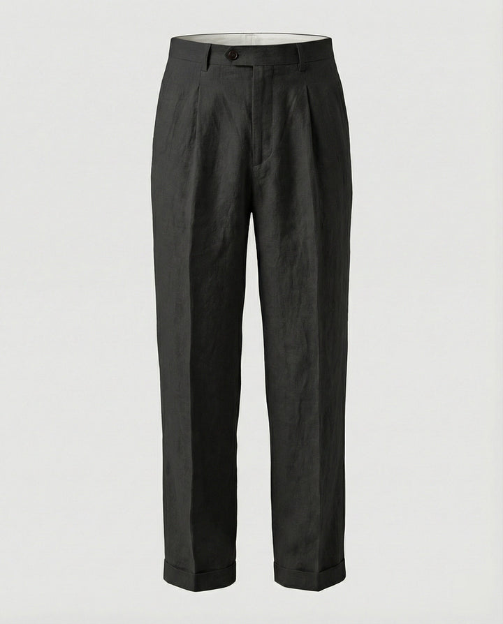 Herren elegante und bequeme Leinenhose Drune