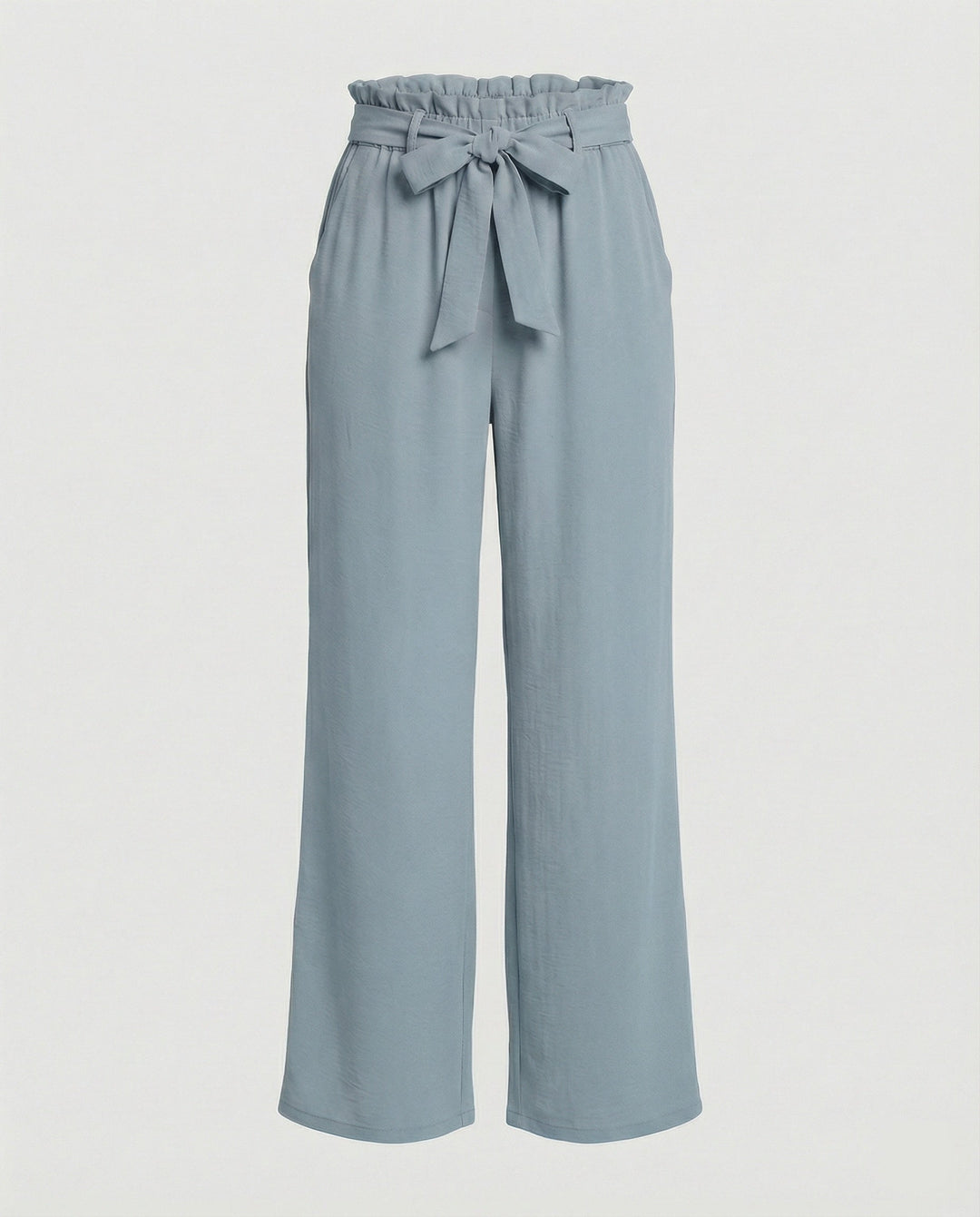 Damen Stoffhose Damen High Waist weit