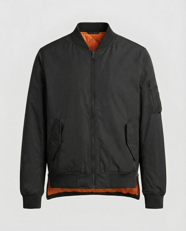 Damen gefütterte Bomberjacke