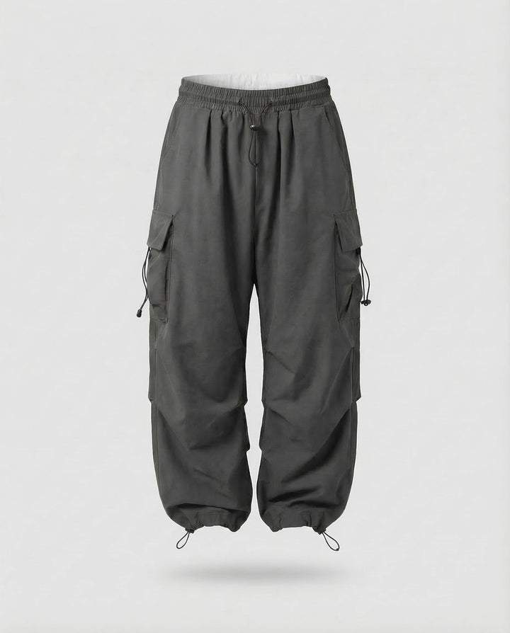 Damen Cargo Hose Leicht Weit