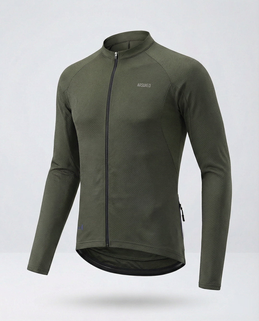 Fahrradtrikot Langarm Mit Rückentaschen Herren