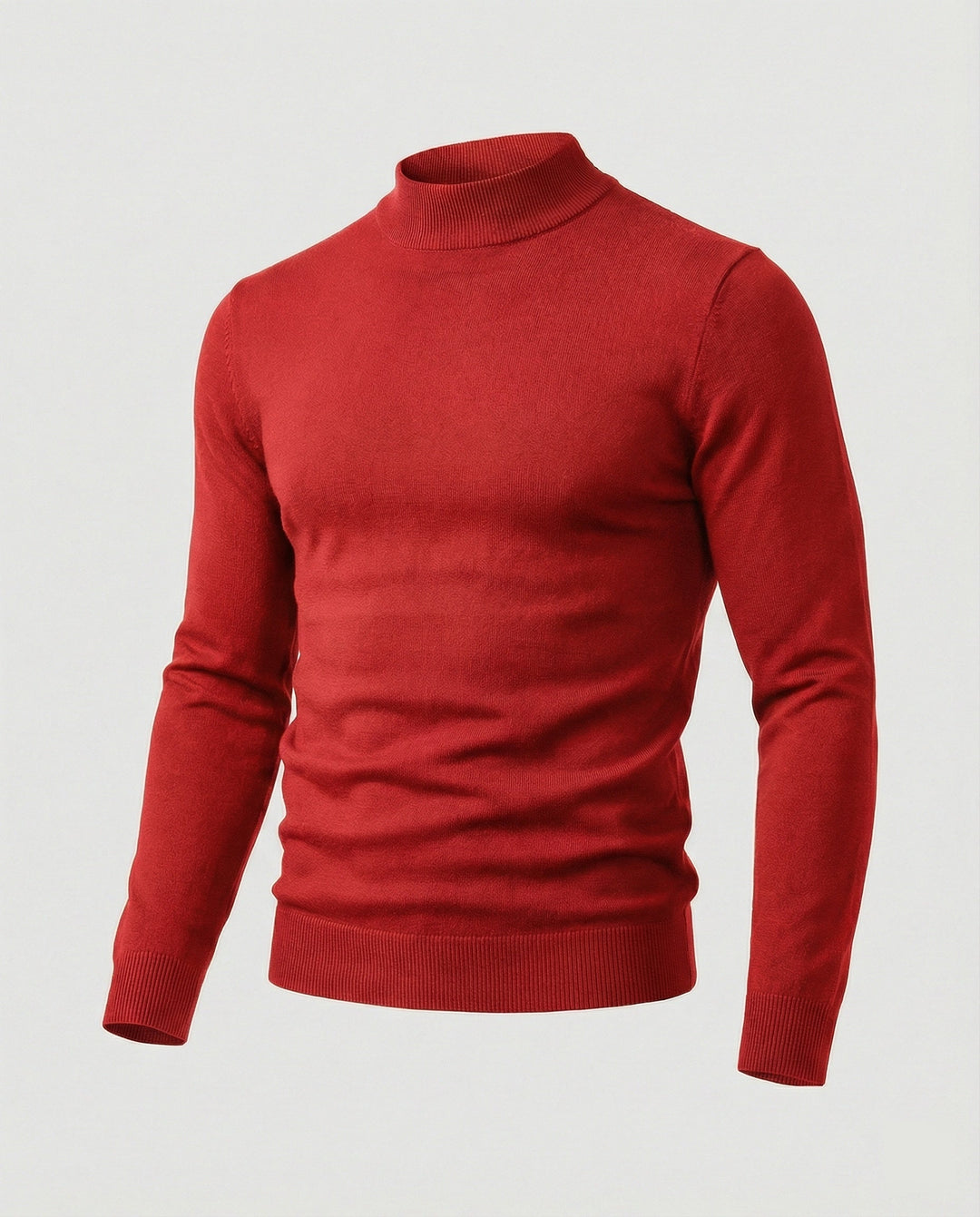 Herren eleganter Pullover mit Stehkragen Drune