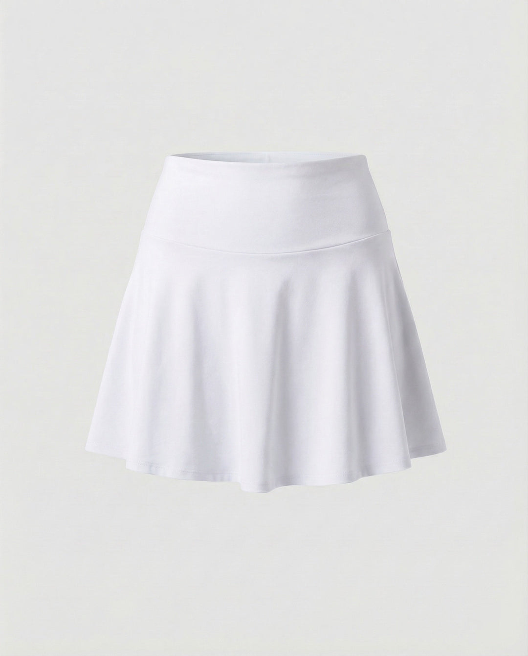 Damen hochgeschnittener Bade-Skort mit Seitentasche