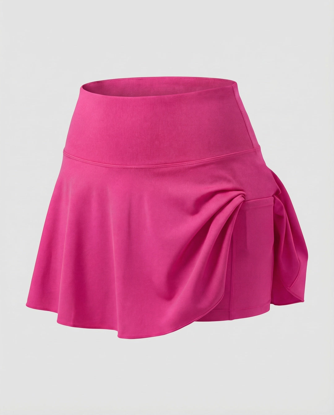 Damen hochgeschnittener Bade-Skort mit Seitentasche