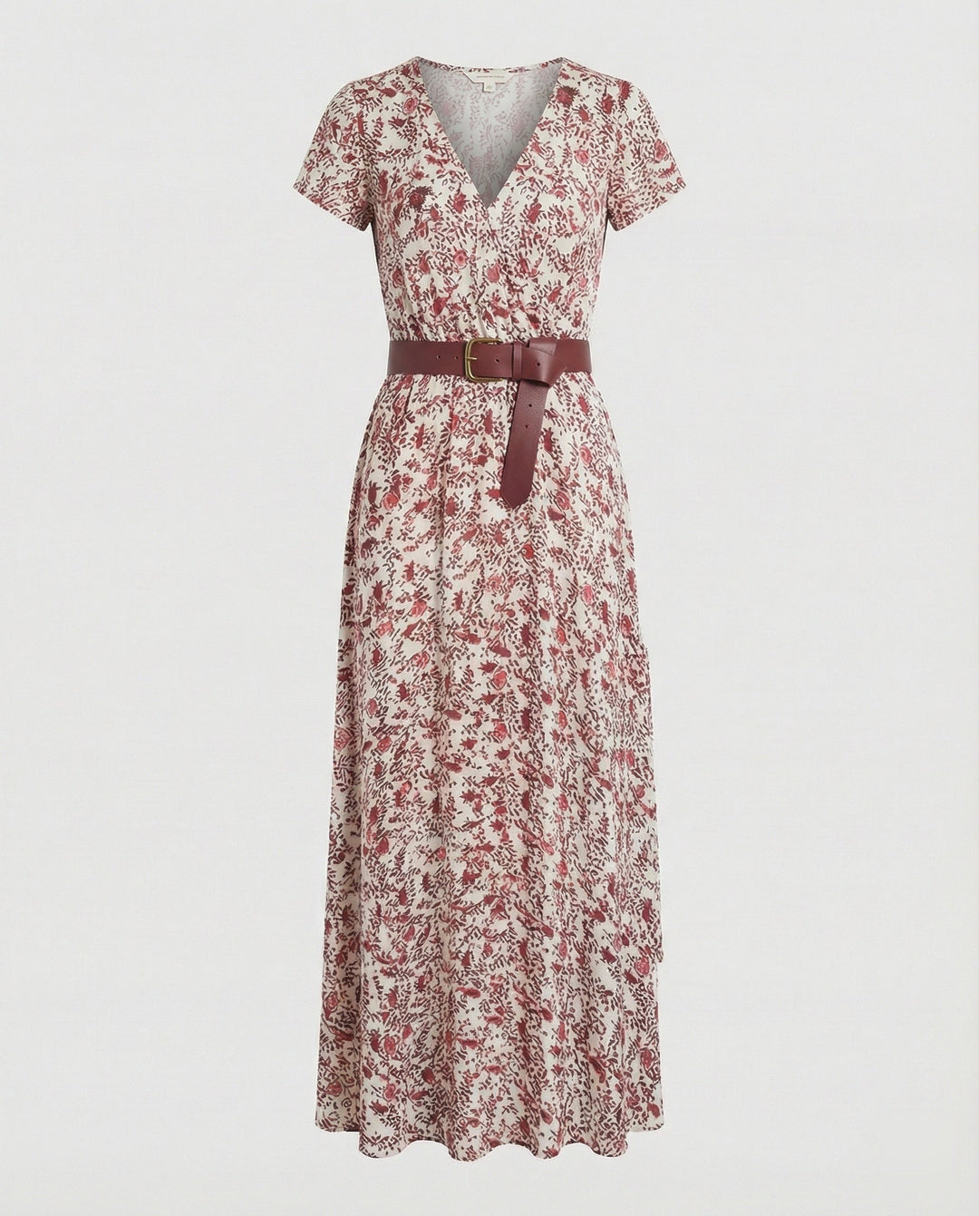 Boho Langes Maxikleid mit Blumenmuster für Sommer & Urlaub | Drune