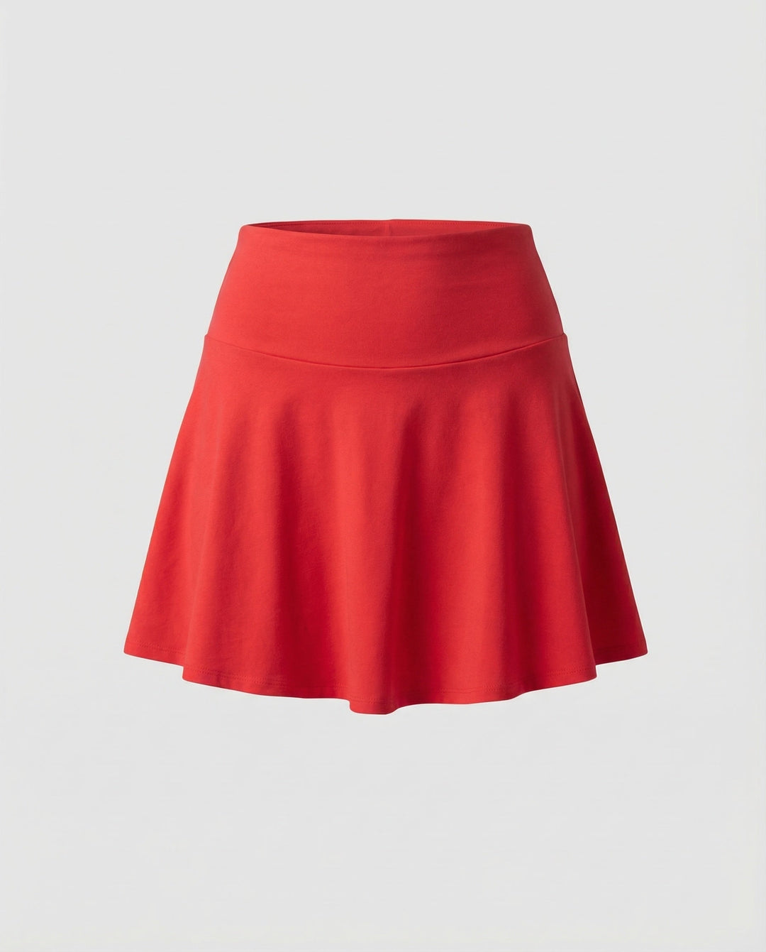 Damen hochgeschnittener Bade-Skort mit Seitentasche