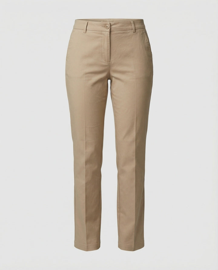 Damen Business Stoffhose mit hohem Bund