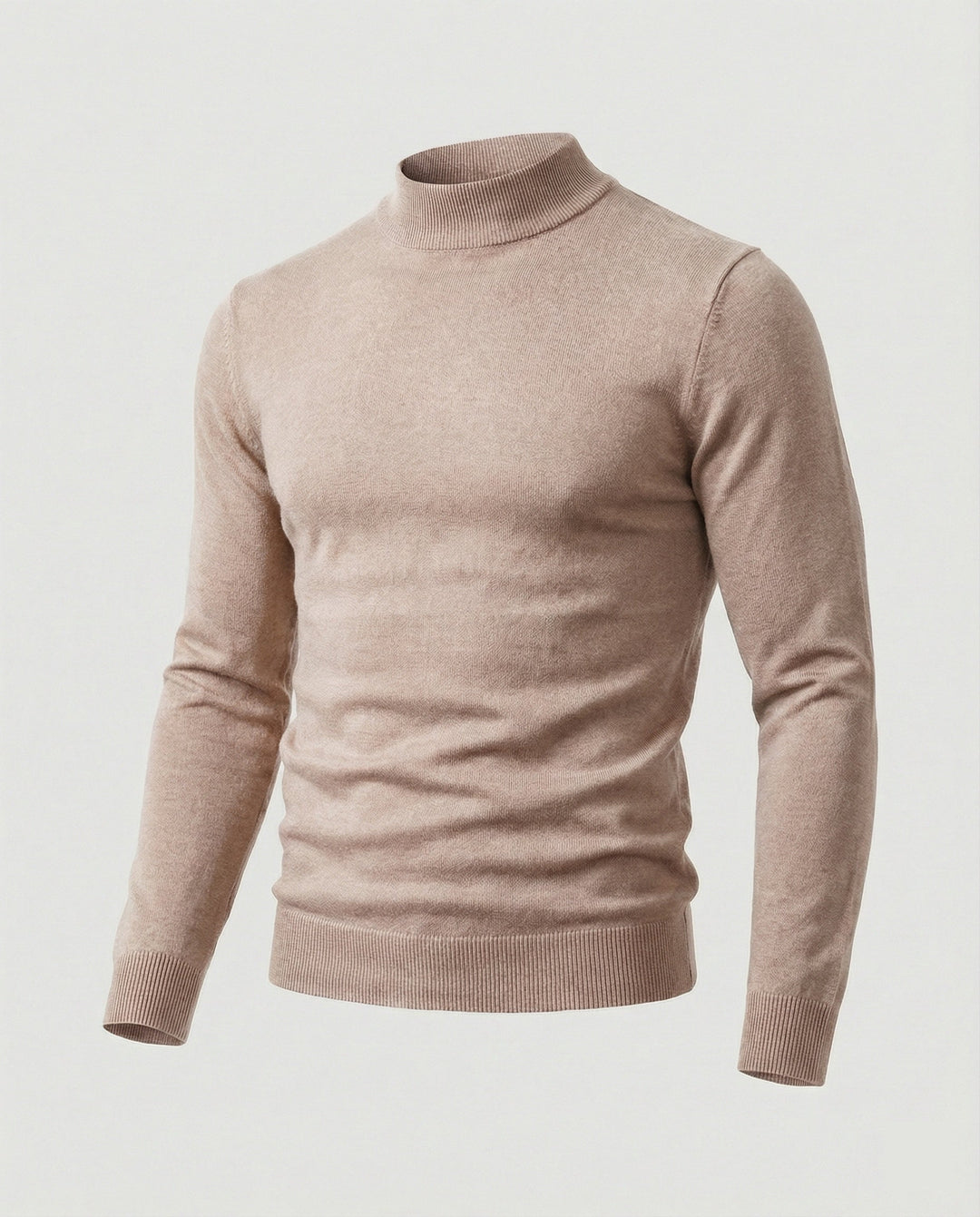 Herren eleganter Pullover mit Stehkragen Drune