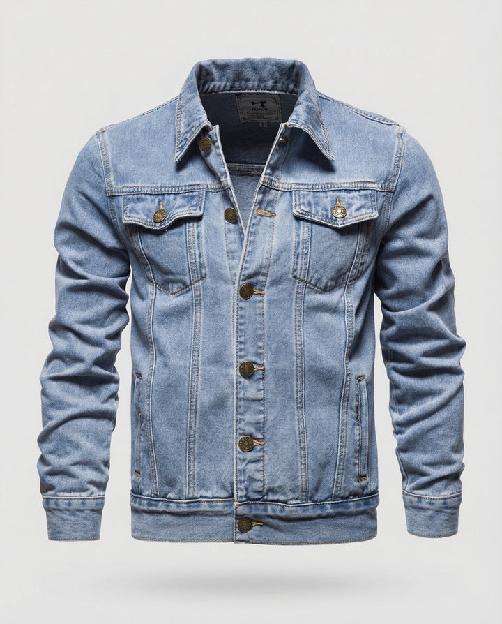 Herren Jeansjacke Denim Worker