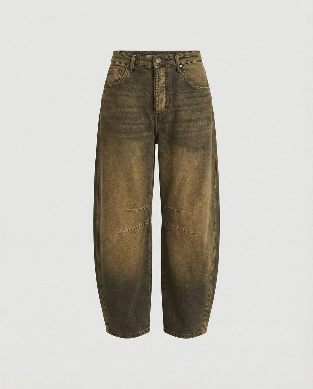 Drune | Mid Rise Barrel Jeans für Damen