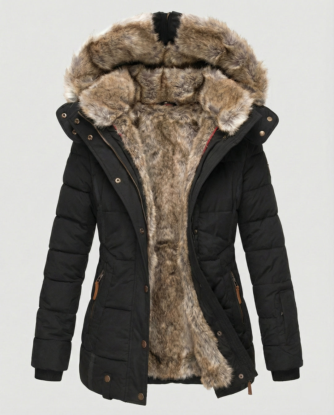 Drune | Warme wasserdichte Winterjacke mit Innenfutter und Kapuze