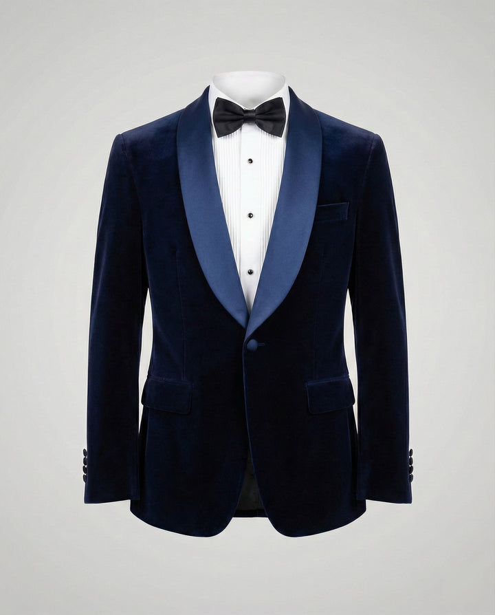Drune | Herren Sommerjacke mit Schmaler Passform und Kontrastierendem Revers