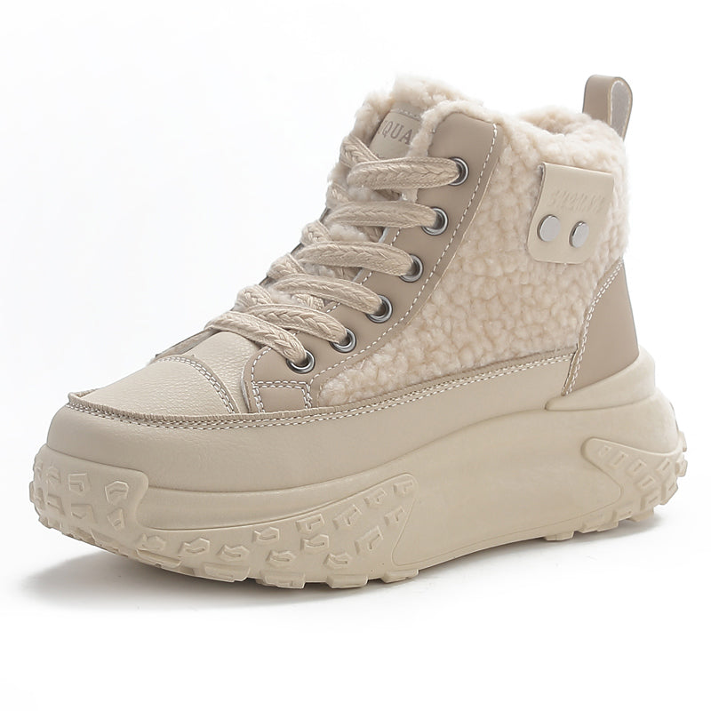 Drune – Wasserdichte Plüsch-Stiefeletten