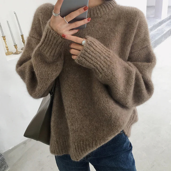 Drune | Modischer langärmeliger Pullover