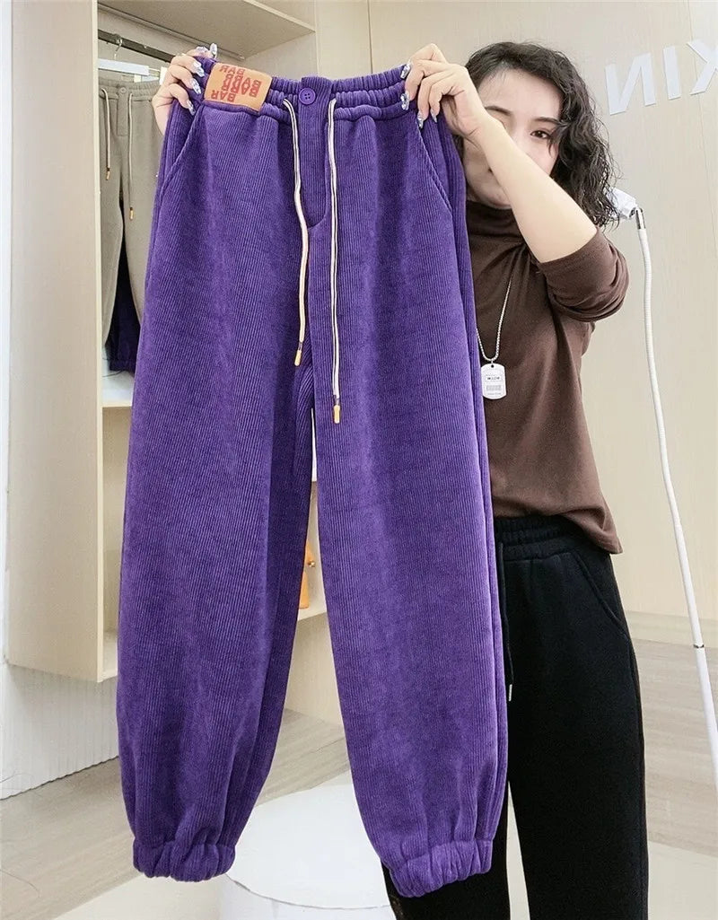 Drune | Winter Jogginghose - Warme Plüschfutter & Lässiges Design