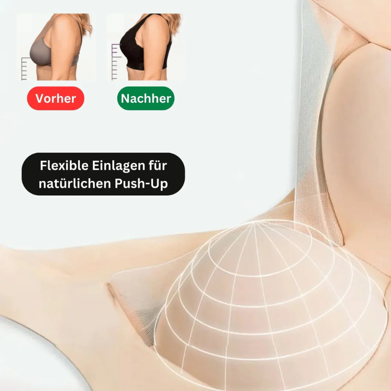 Drune | Push-Up BH Ohne Bügel Komfort