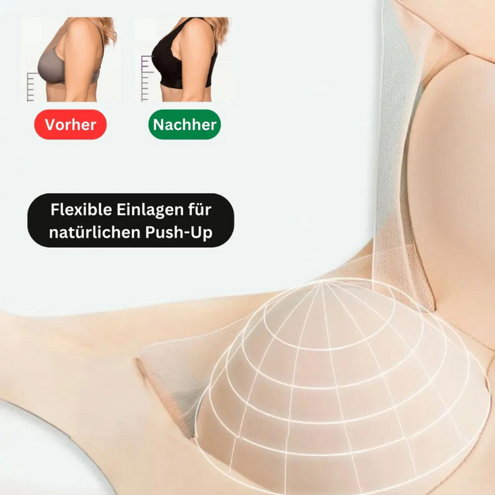 Drune | Push-Up BH Ohne Bügel Komfort