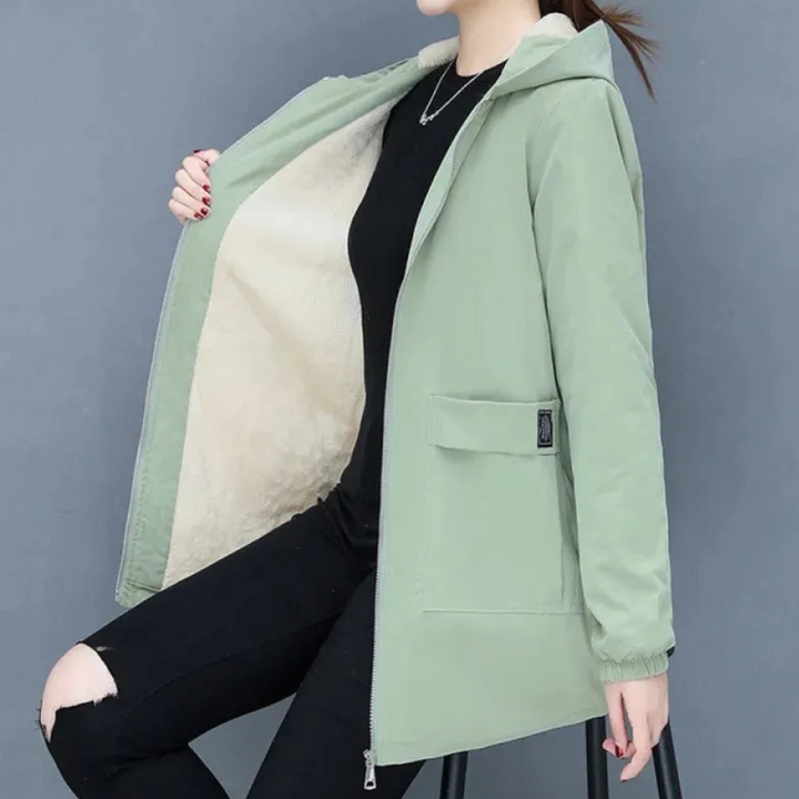 Drune | Winter Kapuzenjacke für Damen