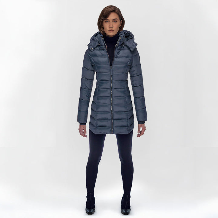 Drune | Lange Daunenjacke