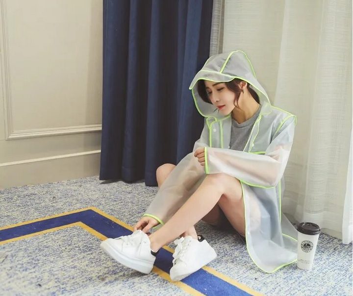 Drune | Transparente Regenjacke