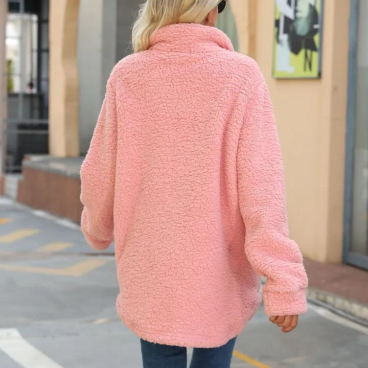 Drune | Elegante Fluffy Winterjacke für Frauen